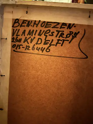 Ben Hoezen - Abstract kunstwerk kopen? Bied vanaf 250!
