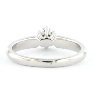 CHRIST - 14k gouden solitair ring met briljant geslepen diamant 0.50ct - rm17.25 kopen? Bied vanaf 700!