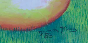 Niet of onleesbaar gesigneerd - Olieverf op doek, The hen and the egg - Ingelijst kopen? Bied vanaf 1!