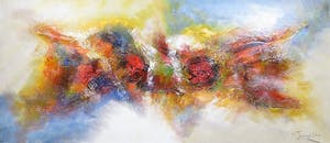 Twan van de Ven - Olieverf op Doek, Observering (Zeer Groot) kopen? Bied vanaf 1!