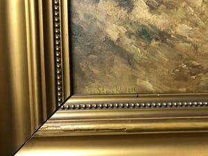 Elias Stark - Duinlandschap met persoon kopen? Bied vanaf 75!