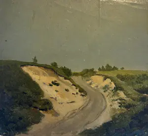 Claas Hendrik Meiners - Twee werkjes: Landschap met boerderij/Duinlandschap kopen? Bied vanaf 95!