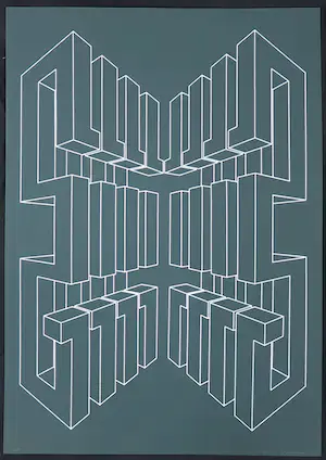 Harry Karssen - Z.T. abstractie kopen? Bied vanaf 15!