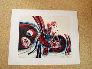 Paul Whistler - Litho - Abstract kopen? Bied vanaf 40!