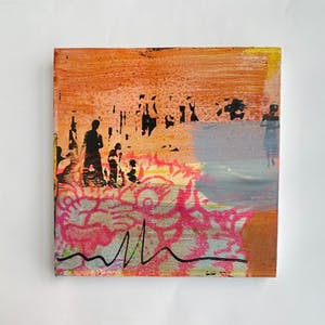 George Heidweiller - 2-Luik 2 x 30x30cm geen titel kopen? Bied vanaf 119!