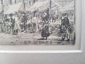 Eugene Rensburg - Goudsche Singel (vooroorlogs) Rotterdam 024-ER kopen? Bied vanaf 27!