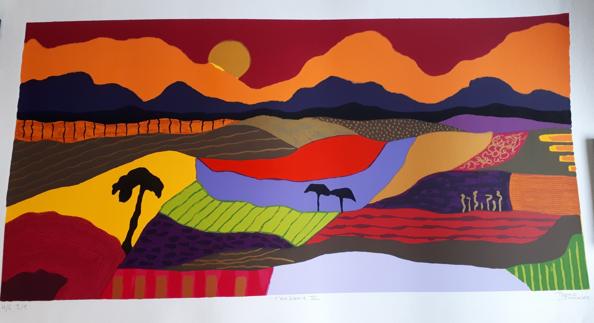 Ronald Boonacker - Tanzania III verkocht voor € 45!