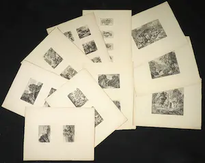 Ferdinand Kobell - Gravure, Deel van Oeuvres complètes de Ferdinand Kobell kopen? Bied vanaf 1!