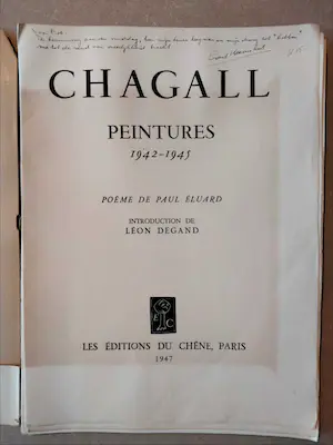 Marc Chagall - peintures 1942-1945 kopen? Bied vanaf 1!