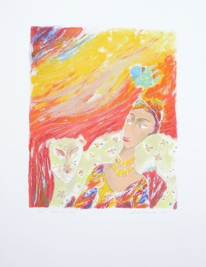 Lenie Kamstra - Litho, Queen of Samo kopen? Bied vanaf 1!