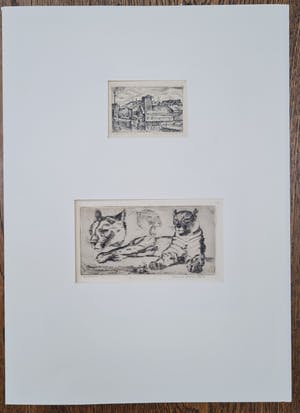 Kuno Brinks - 2 etsen: Poema's - Bickerseiland kopen? Bied vanaf 100!