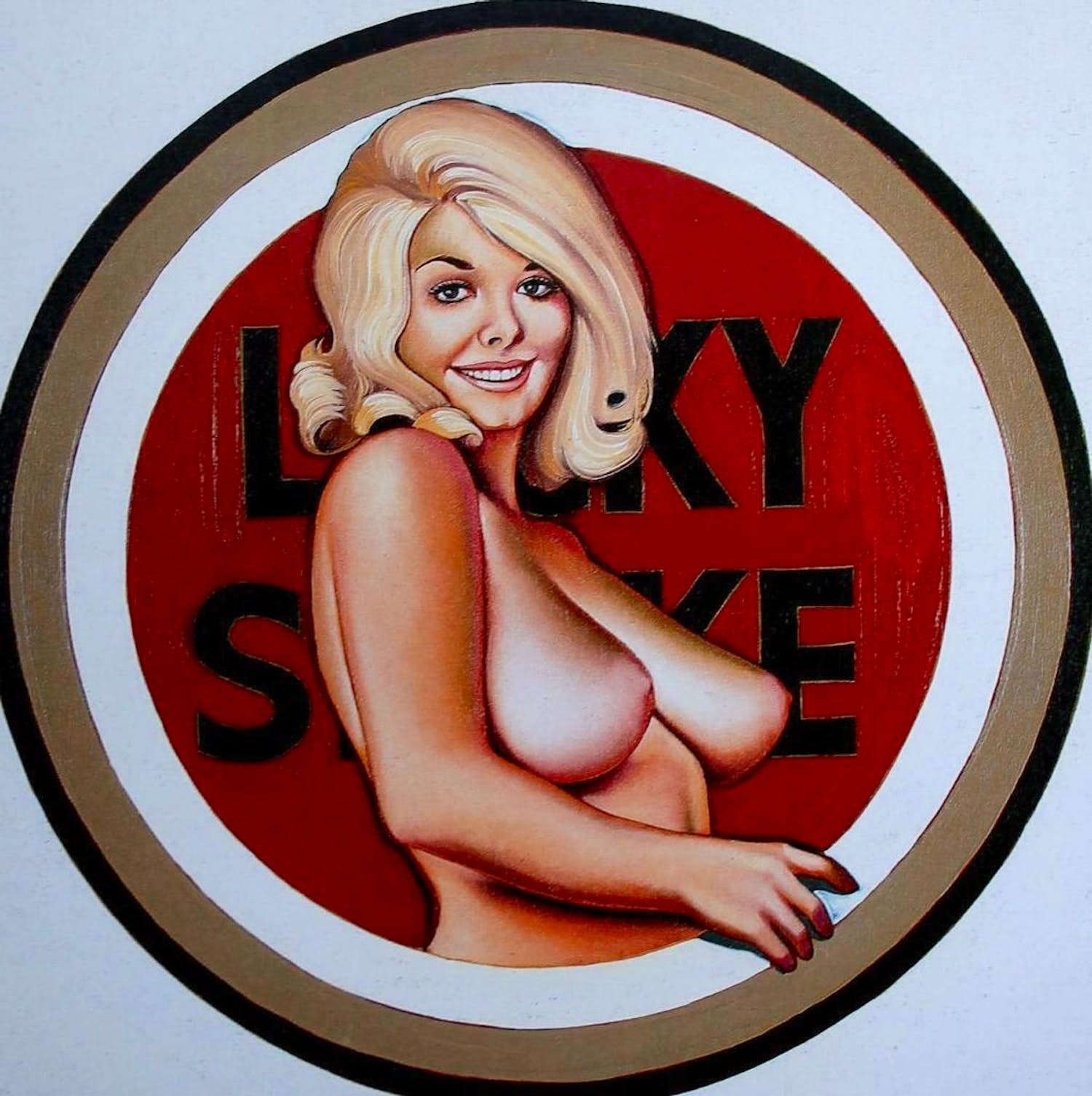 Mel Ramos - Offset litho: Lucky Strike vendu pour 35€ !