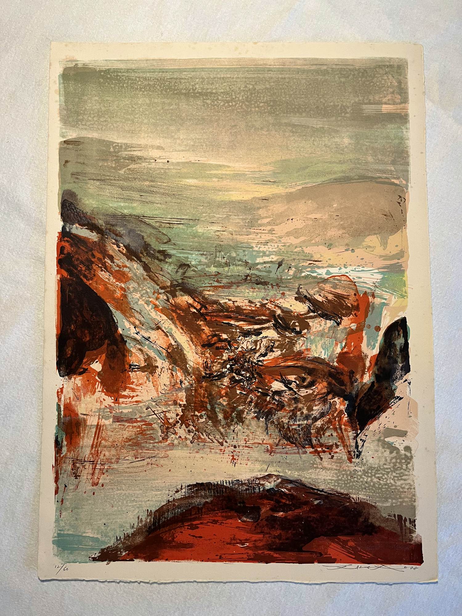 Zao Wou-Ki - Composition (1978) kopen? Bied vanaf 750!