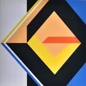 Guy Vandenbranden - Exodus - Zeefdruk - Gesigneerd - 52x52 cm - 1970 vendu pour 479€ !