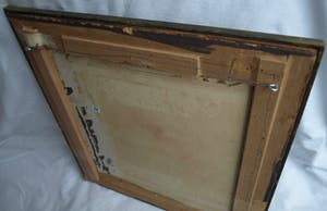 Klaas Pijlman - Ingelijste gouache , “Madonna en Kind” – 1993 kopen? Bied vanaf 1!