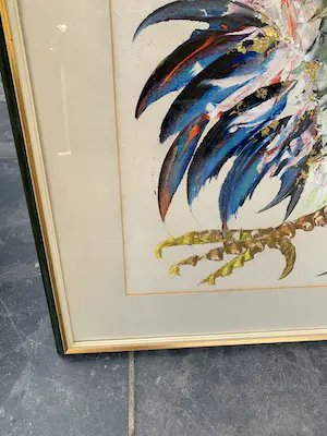 Niet of onleesbaar gesigneerd - Kleurrijke Haan. kopen? Bied vanaf 1!