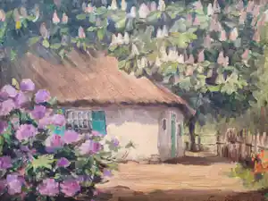Suze Slager-Velsen - Boerderij met rododendron vendu pour 75€ !