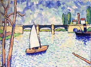 Jan Willem Versteeg - The Seine at Chatou verkocht voor € 90!