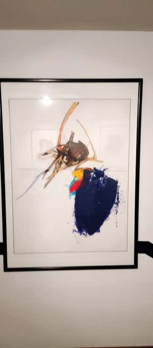 Arty Grimm - Prachtig groot werk 104x144cm!! verkocht voor € 100!