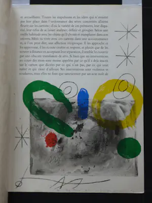 Joan Miro - Abstrakt Tierkreiszeichen "Fische kopen? Bied vanaf 100!