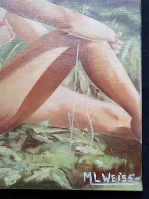 Niet of onleesbaar gesigneerd - Vrouwelijk naakt kopen? Bied vanaf 1!