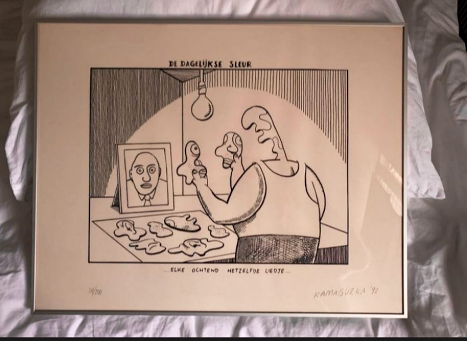 Kamagurka - Elke ochtend hetzelfde liedje verkocht voor € 350!