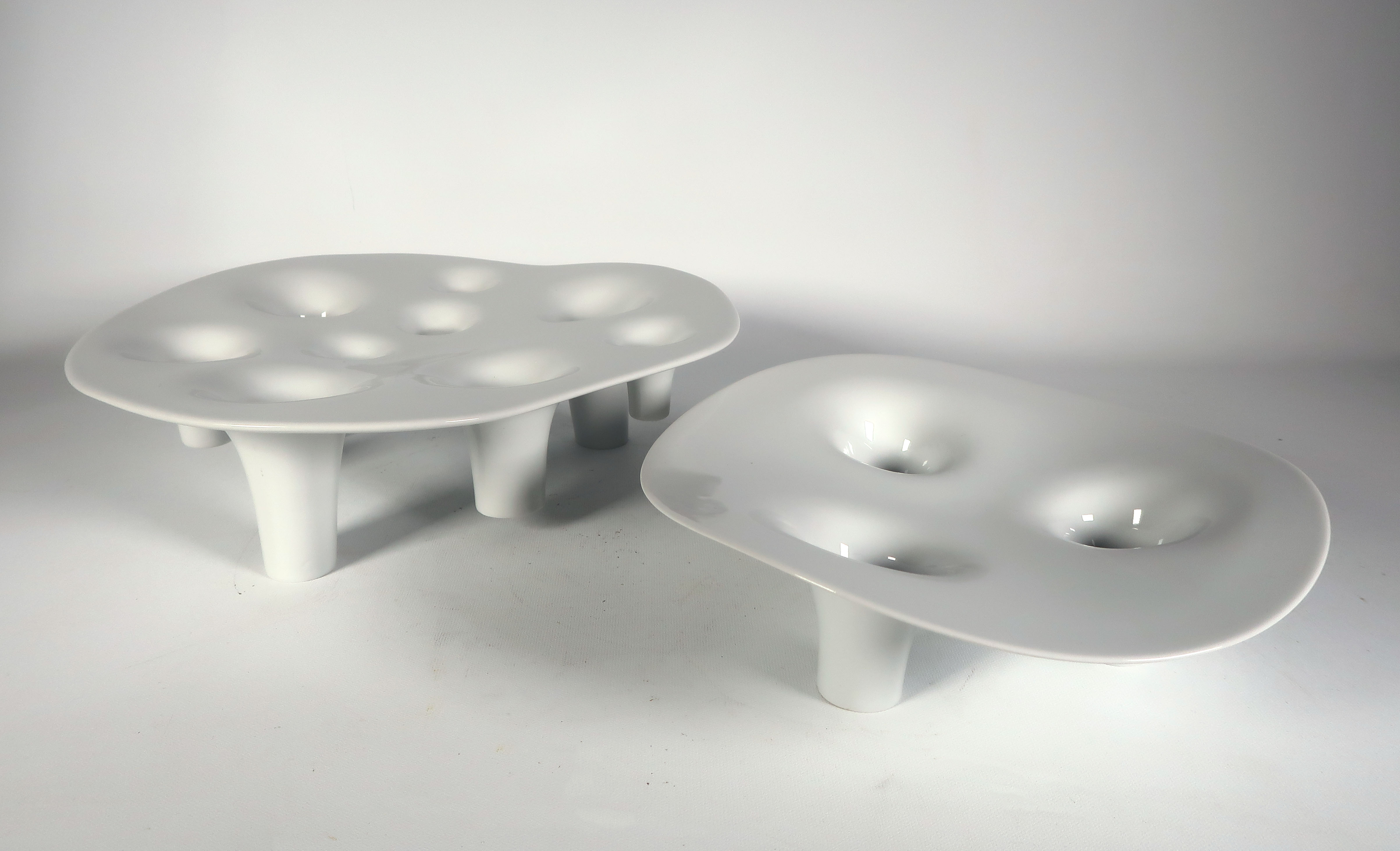 Willem Noyons - Porselein, Twee multifunctionele objecten kopen? Bied vanaf 50!