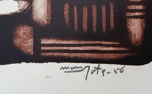 Wim Motz - litho - 1956 kopen? Bied vanaf 35!