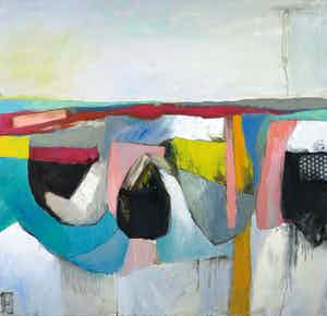 Philip Vencken - Olieverf op doek, Connemara scape I (Groot) verkocht voor € 100!