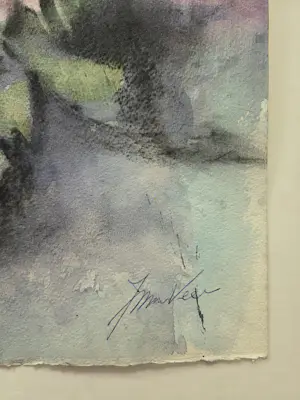 Jan van der Veer - 8 werken. Aquarel en gouache. kopen? Bied vanaf 149!