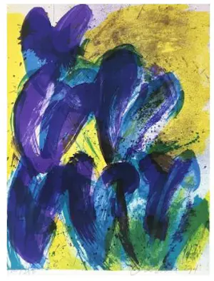 Jan Cremer - Litho, Tulpen kopen? Bied vanaf 80!