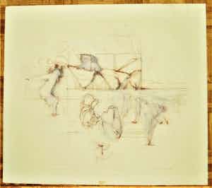 Frans van Bommel - Abstract werk verkocht voor € 60!