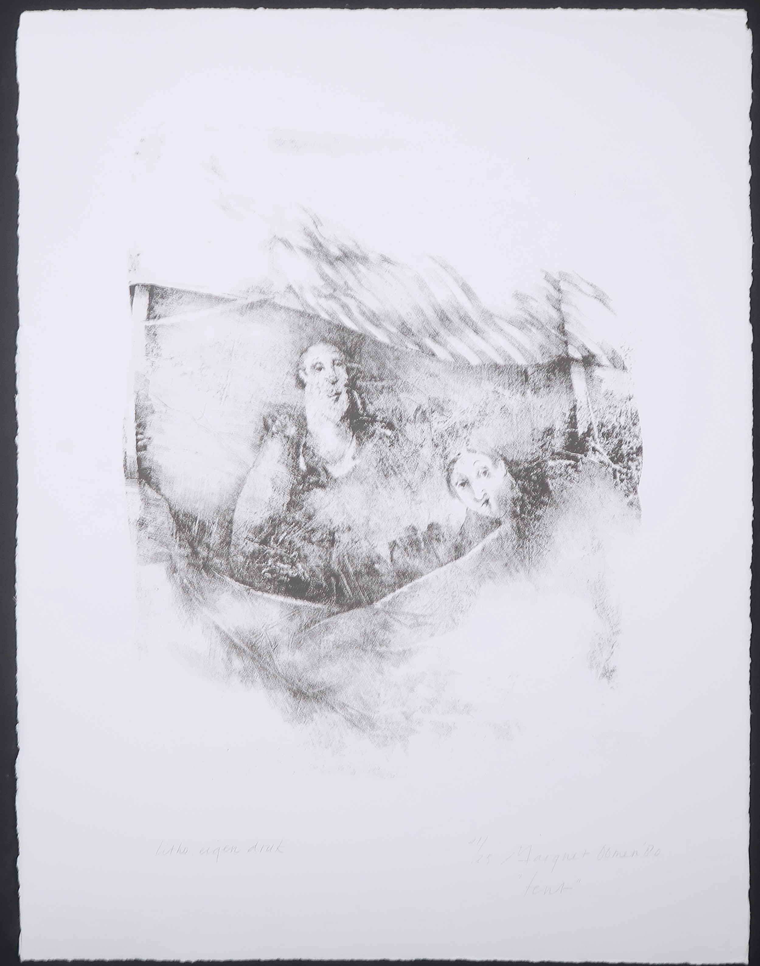 Margriet Oomen - Litho, Tent kopen? Bied vanaf 1!