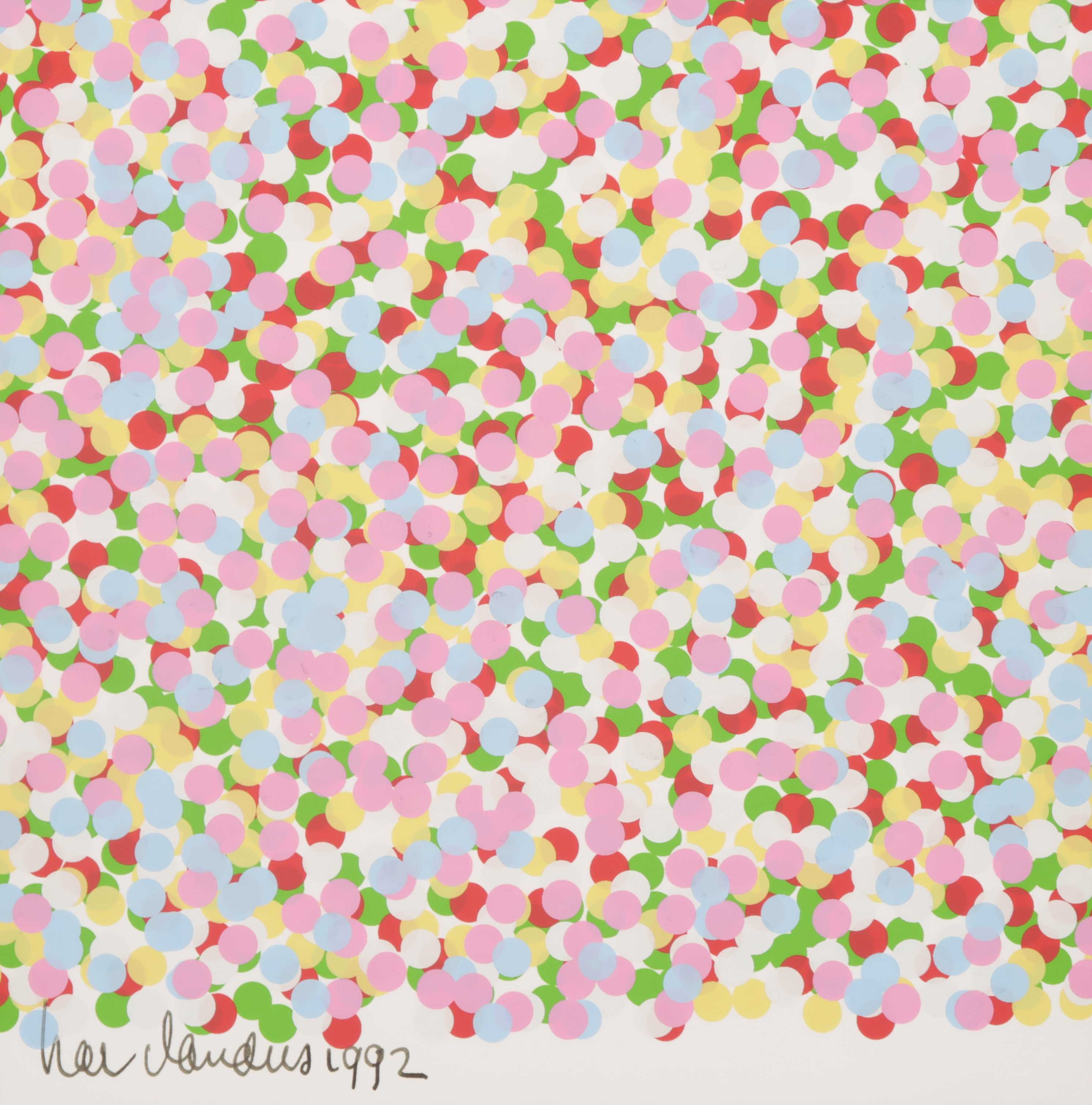 Har Sanders - Zeefdruk, Confetti kopen? Bied vanaf 35!