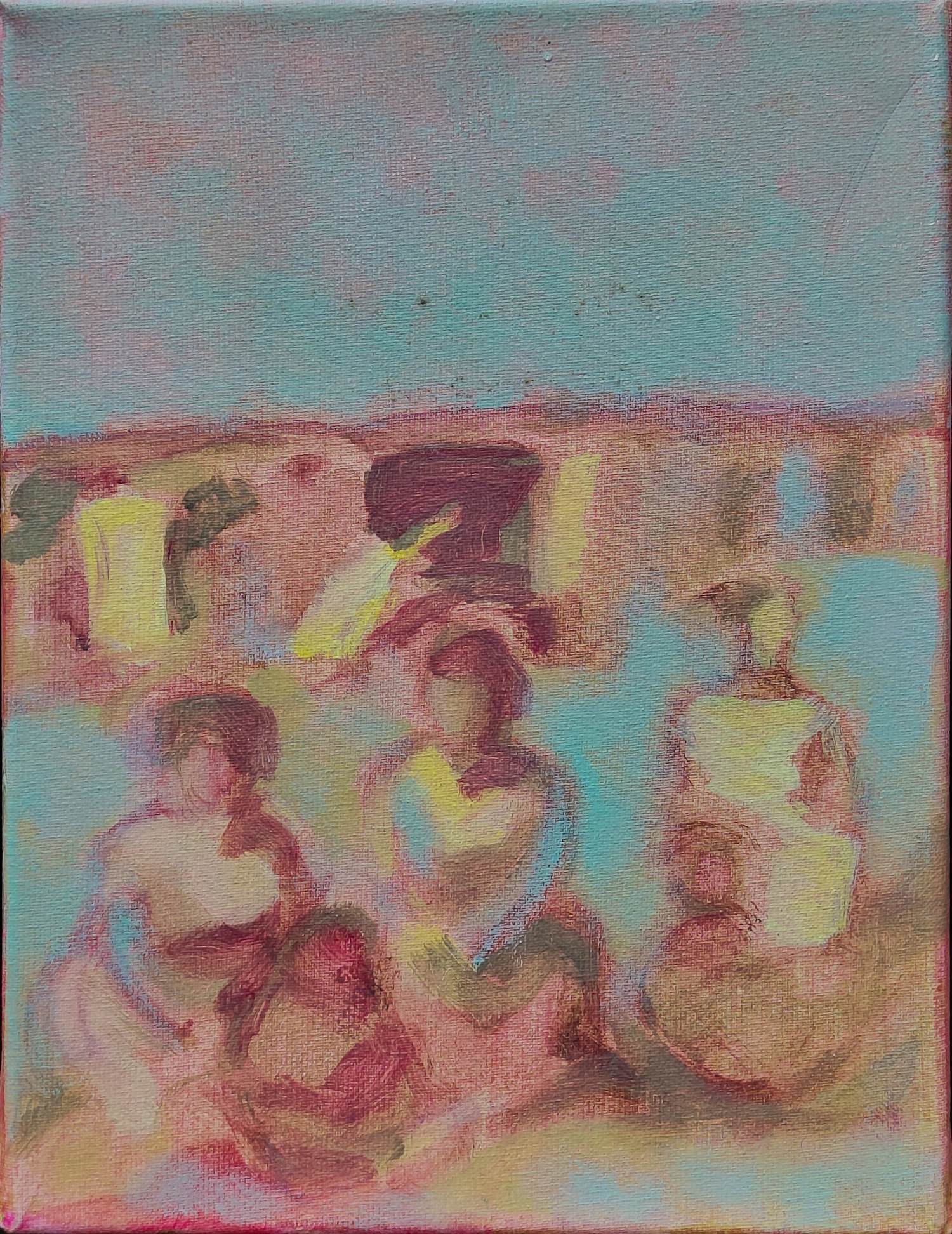 Bea van Huystee - acryl schilderij: Aan Zee - 26033 kopen? Bied vanaf 75!