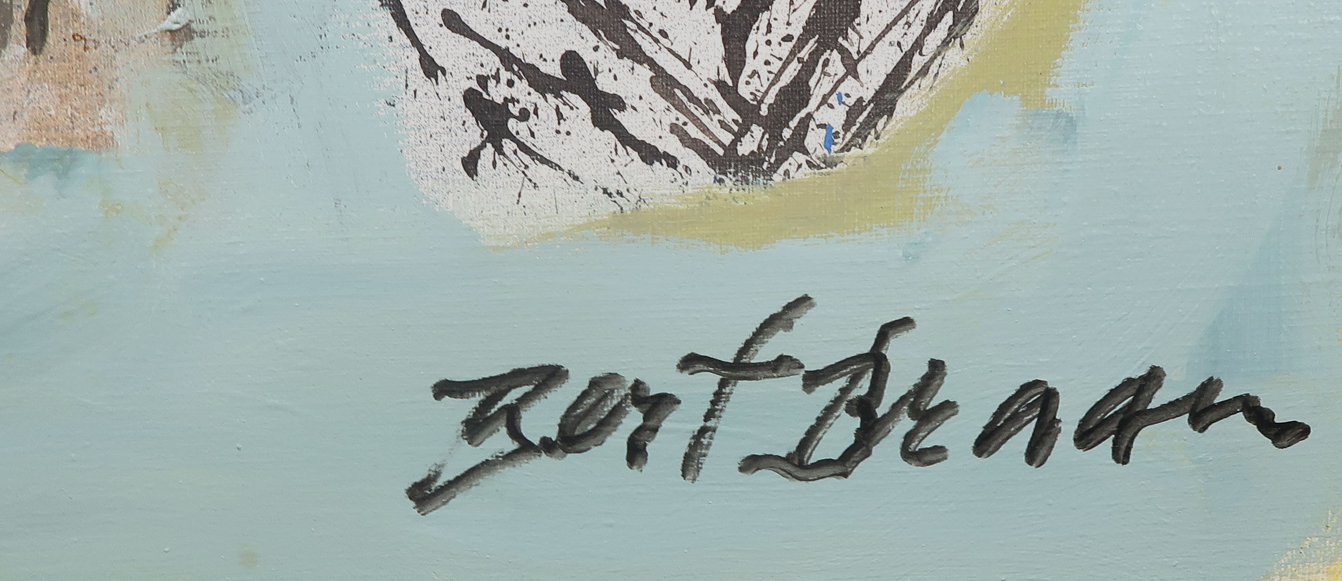Bert Braam - Acryl op doek, Het Ontstaan (Groot) kopen? Bied vanaf 180!