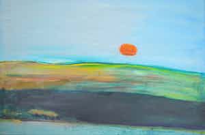 Pieter Defesche - Landschap verkocht voor € 550!