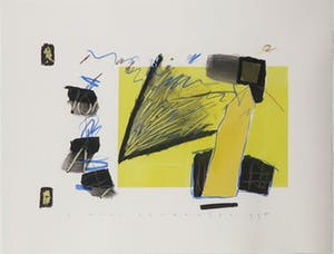 Pieter Vermeulen - Gemengde techniek op papier, Zonder titel - Ingelijst kopen? Bied vanaf 1!