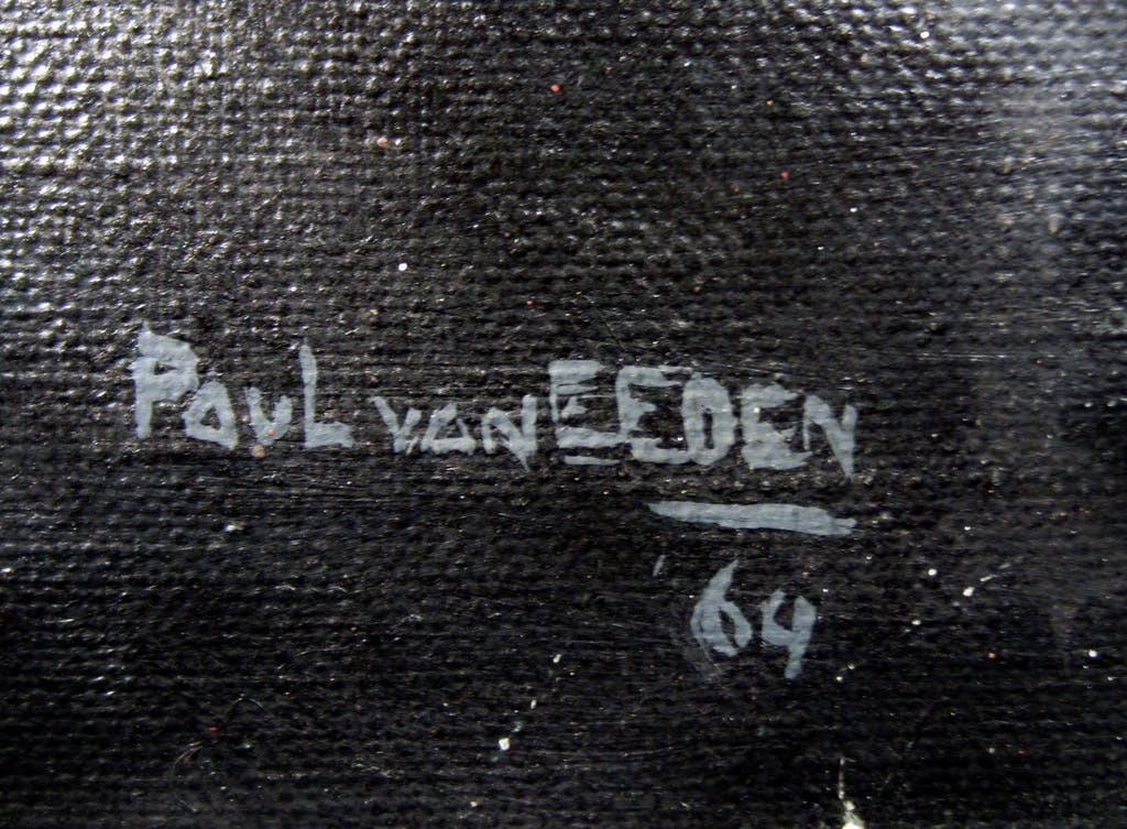 Paul van Eeden - Olieverf Vrouwenportret - 1964 kopen? Bied vanaf 170!