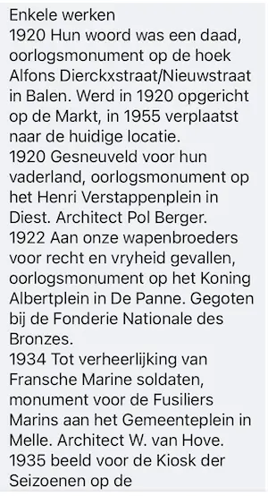 Jules Bernaerts - Nieuwpoort, kattesas kopen? Bied vanaf 25!