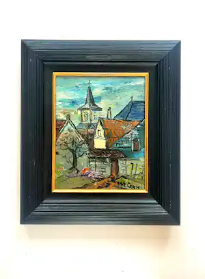 Jean-Charles Contel - Normandisch Dorpzicht verkauft für € 64!