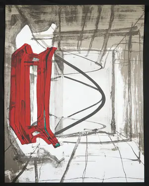 Eva Durlacher - Litho, Het podium is weer open kopen? Bied vanaf 1!