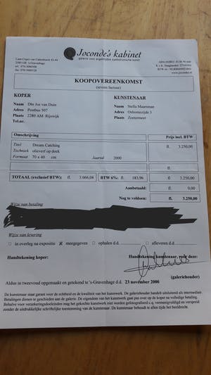 Stella Maarsman - Dream Catching kopen? Bied vanaf 1200!