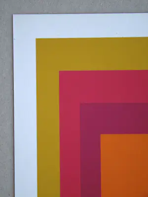 Josef Albers - Homage to the Square - La Tehuana - Zeefdruk - 1971 kopen? Bied vanaf 100!
