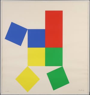 Bob Bonies - Zeefdruk, Molen II - Ingelijst kopen? Bied vanaf 40!