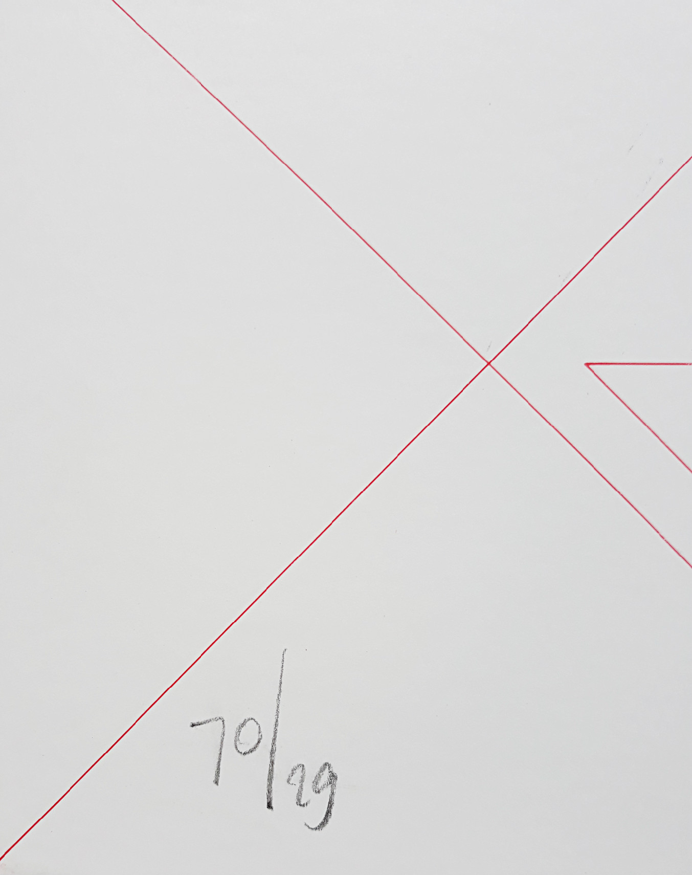 Jan Hoogstad - Geometrisch abstract architectuur concept, zeefdruk kopen? Bied vanaf 75!