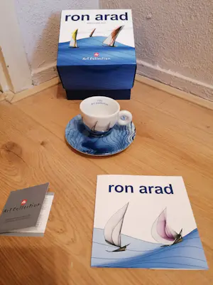 illy Art Collection - illy Art Collection 2021 Ron Arad - Single Espresso Cup Saucer Limited Edition kopen? Bied vanaf 75!