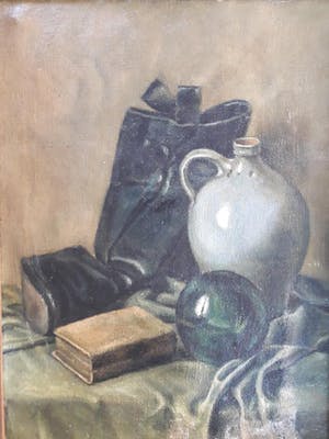 Niet of onleesbaar gesigneerd - Stilleven. kopen? Bied vanaf 10!