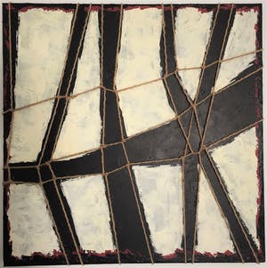John Foppen - Corn Fields Demarcated..# K 06. XL. GROOT. kopen? Bied vanaf 179!