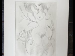 Fons Montens - Dame met de duif kopen? Bied vanaf 50!